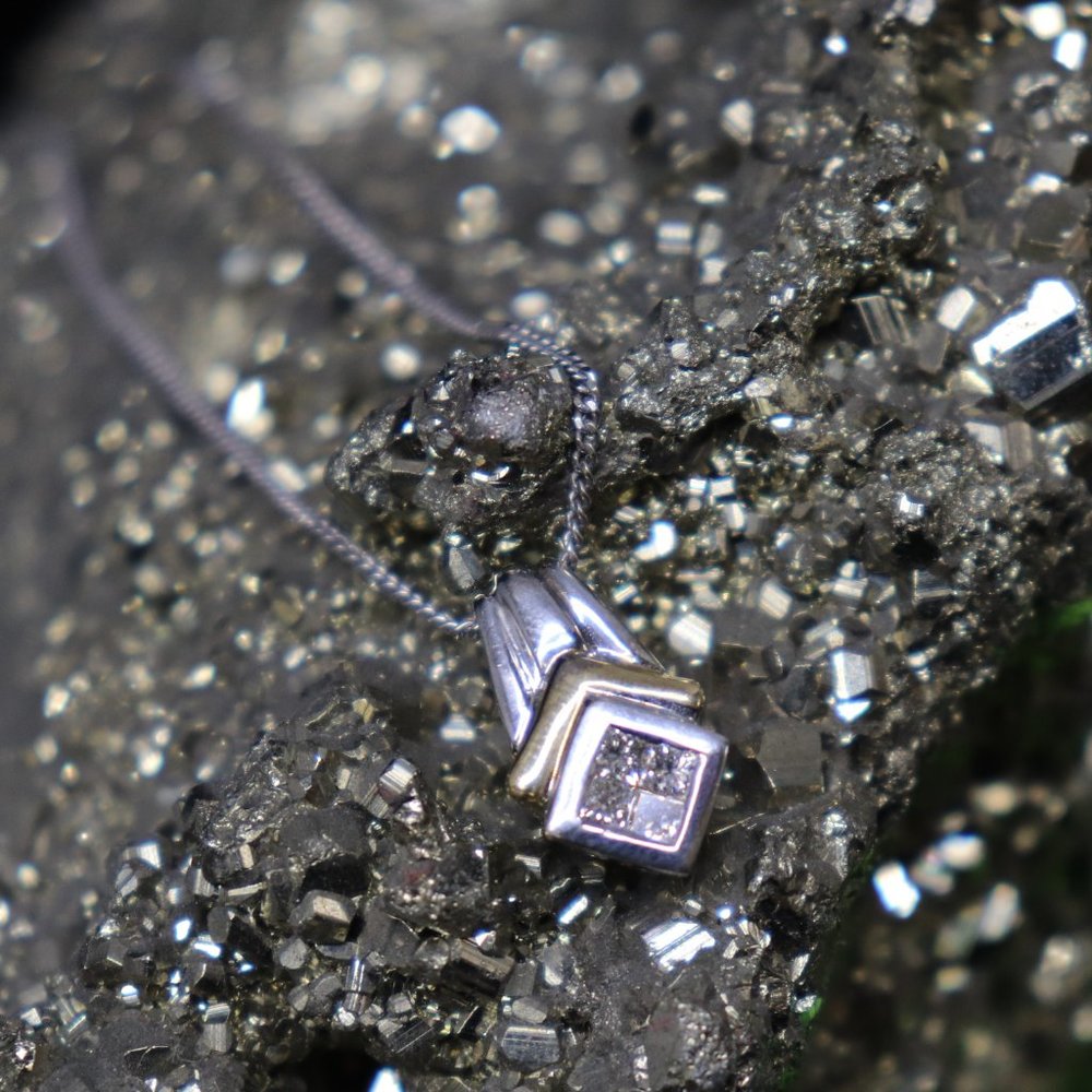 14K Diamond Necklace